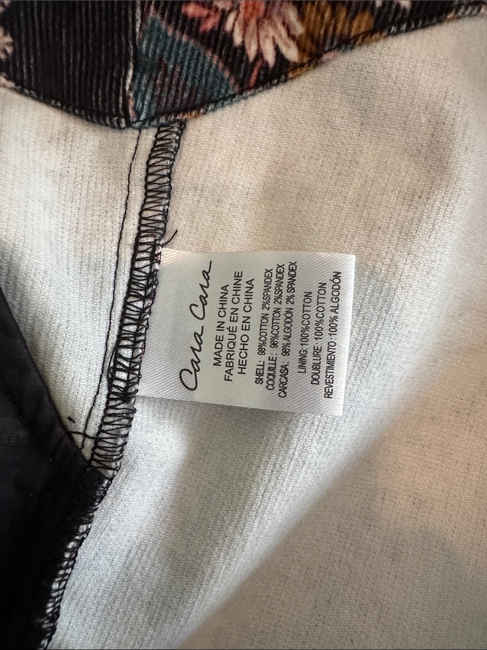 Cara Cara dress size XS Cara Cara - Villena Dress - Paisley Trail Black - Picture 6 of 7